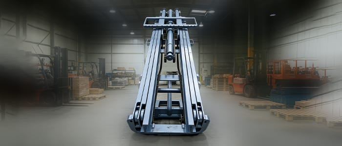 Gabelstaplermastbaugruppe